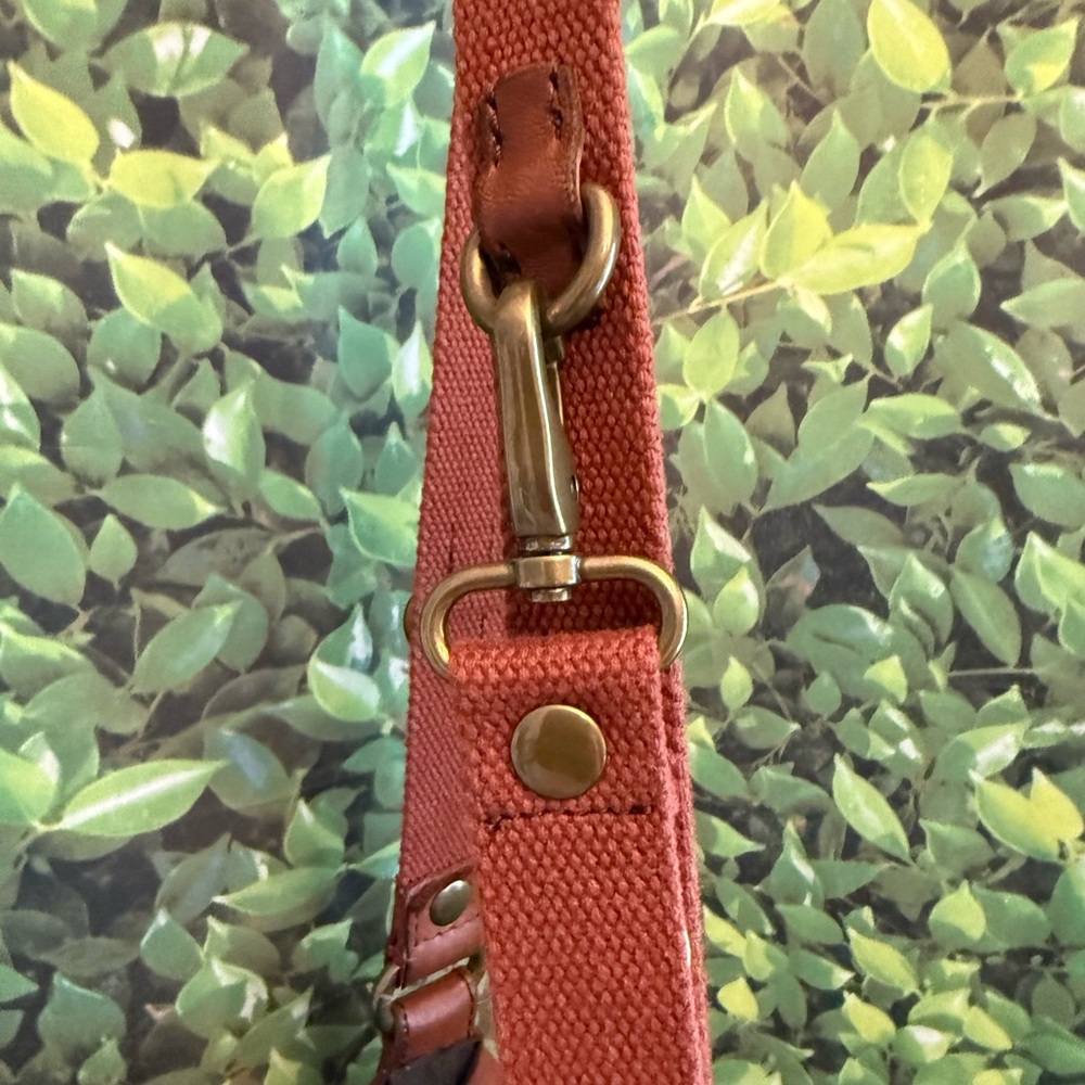 Vintage Lucky Brand Leather Hobo Satchel Bag - Picture 6 of 14